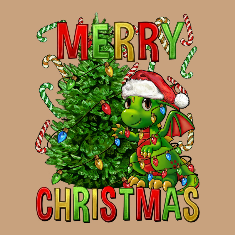 Merry Christmas Dragon Vintage Tee by FaDigitalArtStudio | Teevron