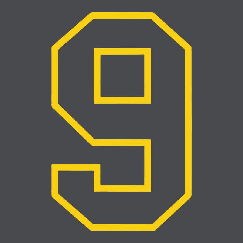 Number #9 Sports Jersey Uniform Zipper Hoodie by linhVisuals | Teevron