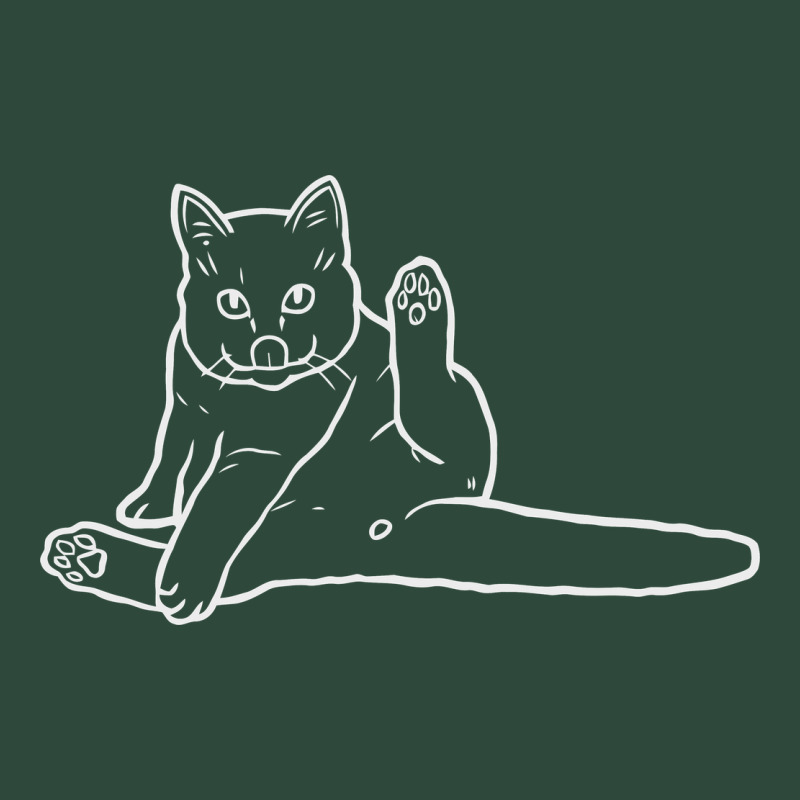 Cat Butt White Zipper Hoodie by linhVisuals | Teevron