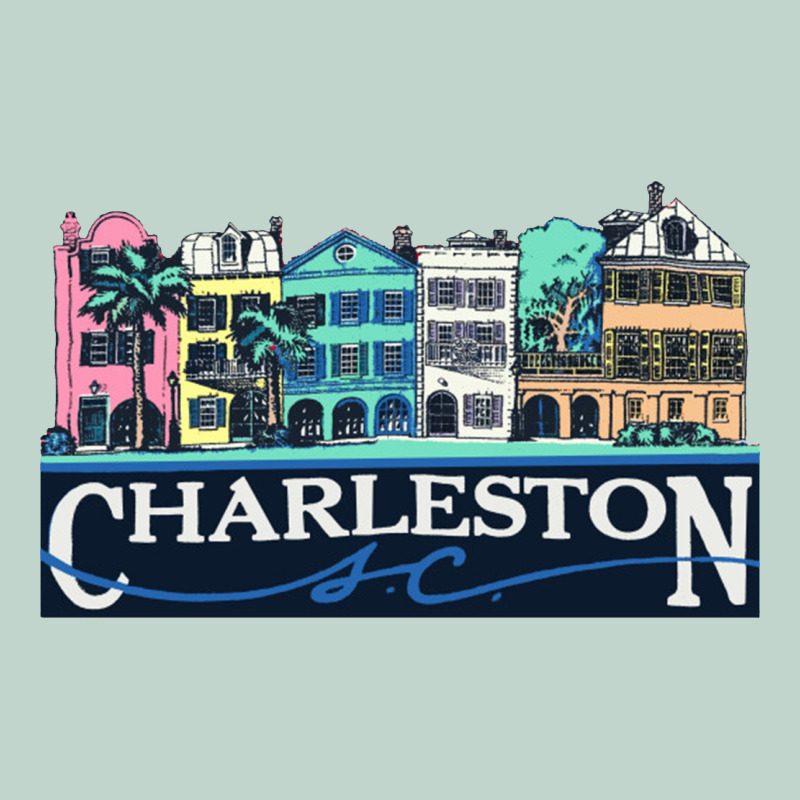 Charleston Rainbow Road   Charleston South Carolin Zipper Hoodie by linhVisuals | Teevron
