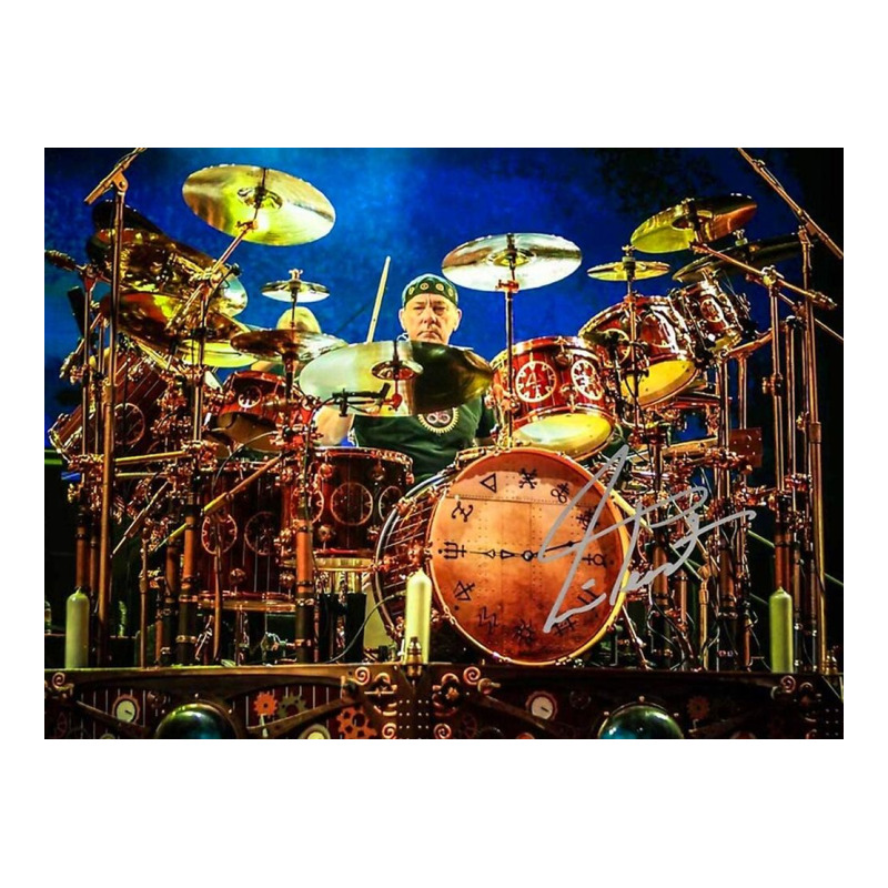 Neil Peart Encore Zipper Hoodie by linhVisuals | Teevron