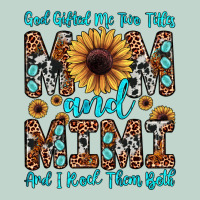 God Gifted Me Two Titles Mom And Mimi  And I Rock Them Both Zipper Hoodie | Teevron