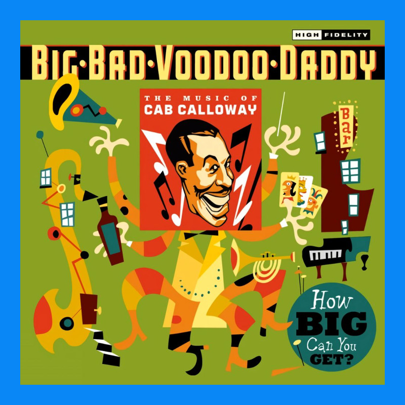 Big Bad Voodoo Daddy Zipper Hoodie by linhVisuals | Teevron