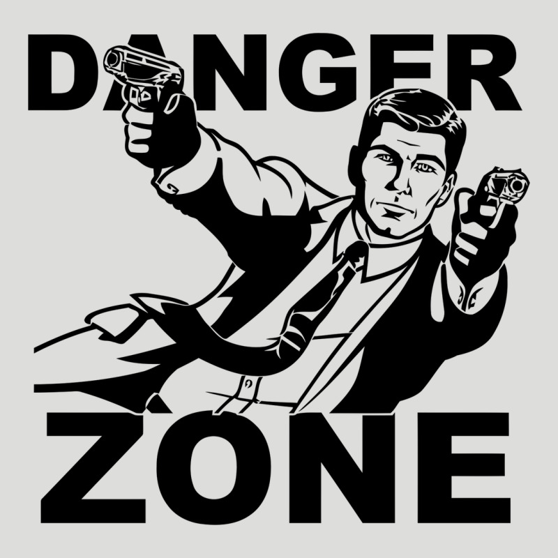 Archer Danger Zone Zipper Hoodie by linhVisuals | Teevron