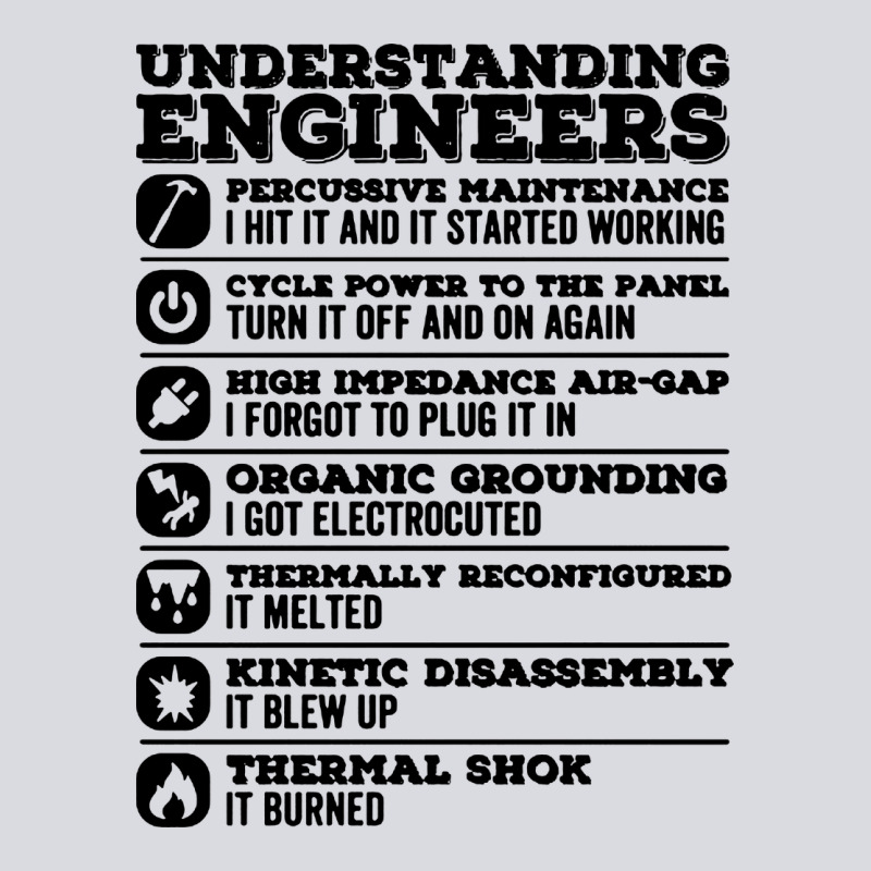 Understanding Engineers Funny Zipper Hoodie by linhVisuals | Teevron