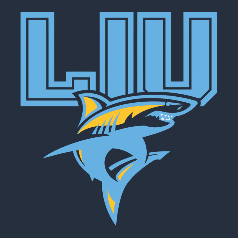 Long Island University Sharks Zipper Hoodie by linhVisuals | Teevron