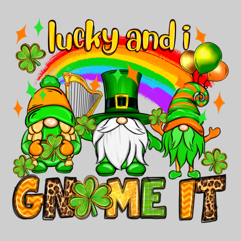 St. Patrick's Lucky And I Gnome It Premium Tee by OliviaCreatesArt | Teevron