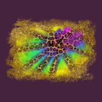 Colorful Glitter Leopard Background Premium Tee | Teevron