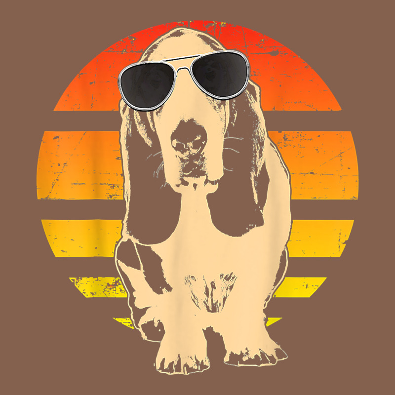 Retro Basset Hound T Shirt Men Women Kids Gift T Shirt Zipper Hoodie by linhVisuals | Teevron