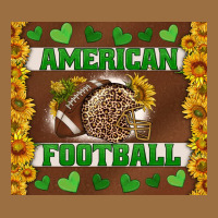 American Football With Sunflower Tumbler Vintage Tee | Teevron