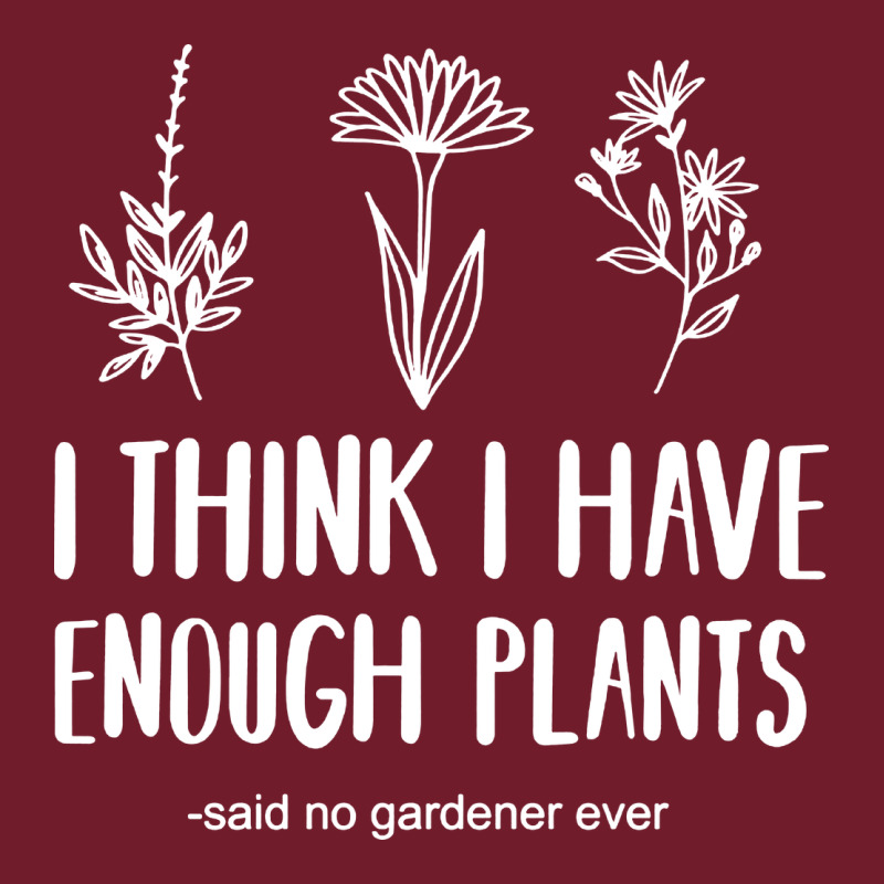 I Think I Have Enough Plants Zipper Hoodie by linhVisuals | Teevron