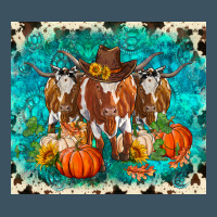 Fall Longhorn Cows Urban Heavy Tee | Teevron