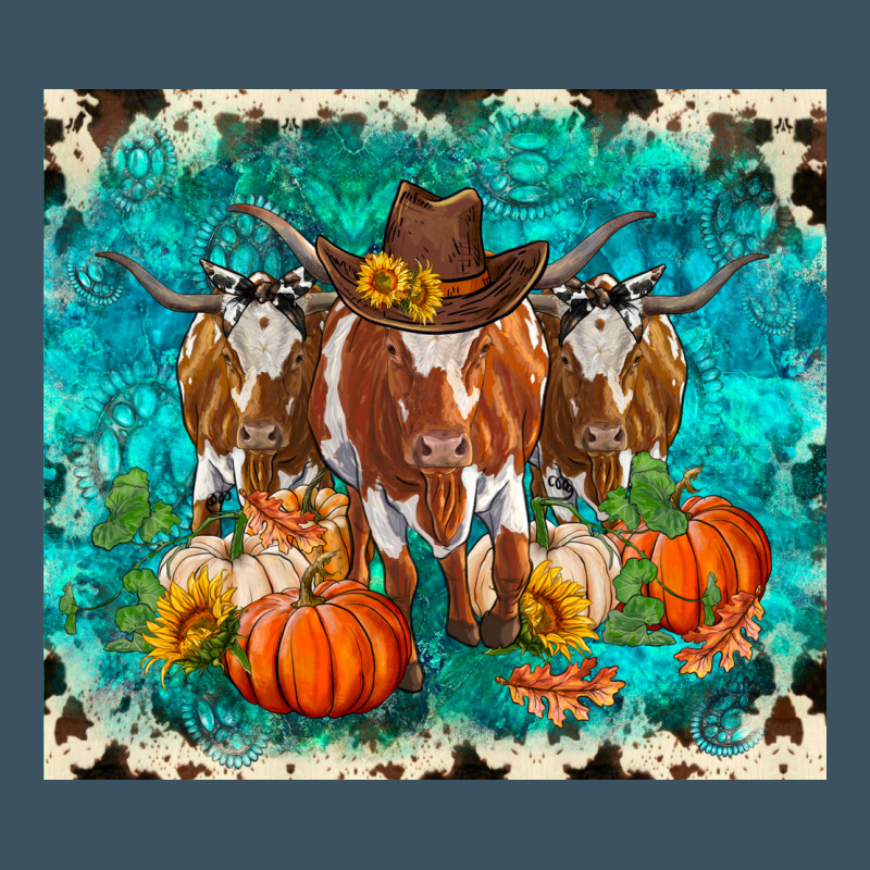 Fall Longhorn Cows Urban Heavy Tee by RanaPortraitStore | Teevron