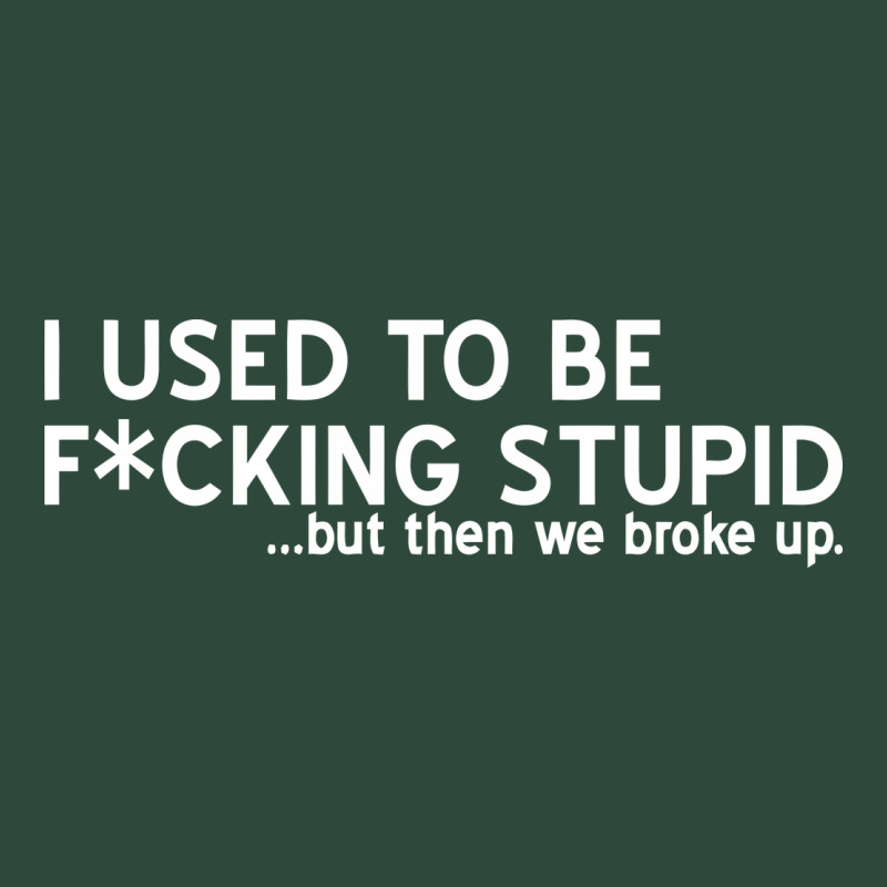 I Used To Be F Cking Stupid Zipper Hoodie by linhVisuals | Teevron