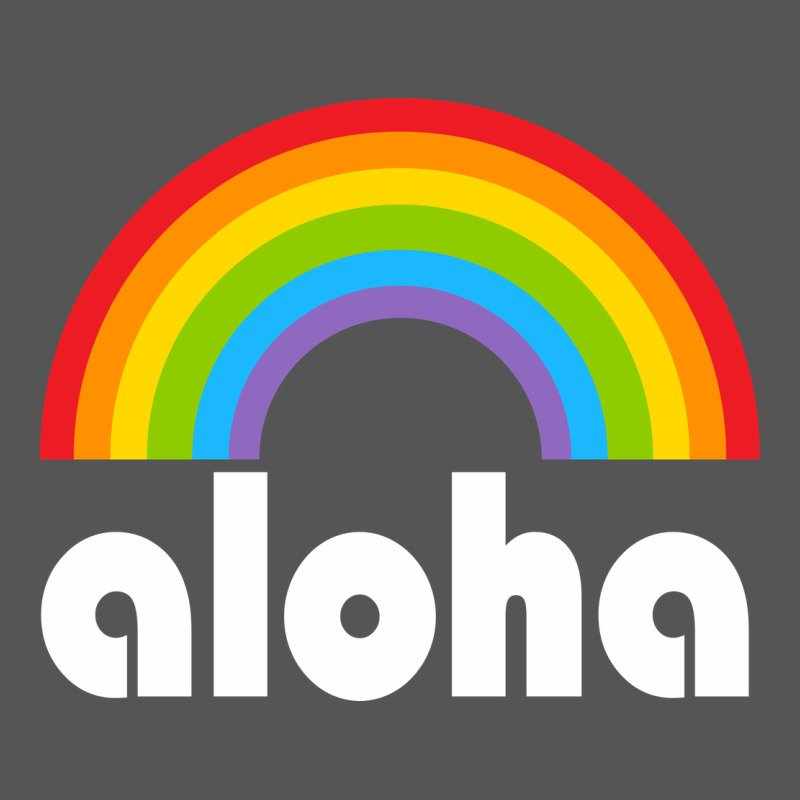 Aloha Rainbow Hawaii 808 Island Hawaiian Zipper Hoodie by linhVisuals | Teevron