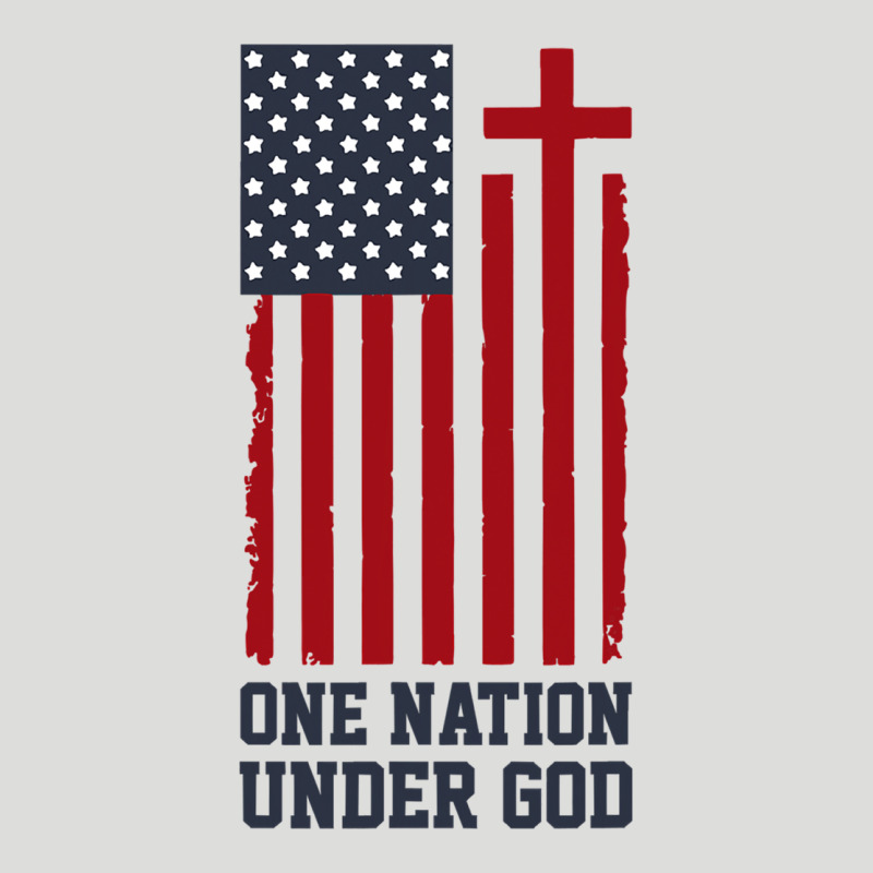 American Flag One Nation Under God Zipper Hoodie by linhVisuals | Teevron