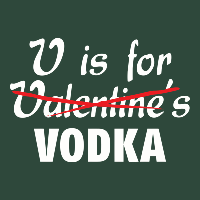 Is For Vodka Valentine's Day Zipper Hoodie by linhVisuals | Teevron
