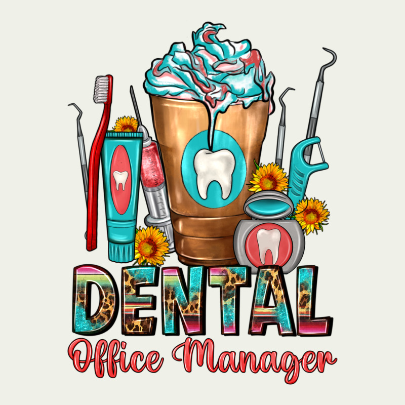 Dental Office Manager Cold Drink Frappe Urban Heavy Tee by FaDigitalArtStudio | Teevron