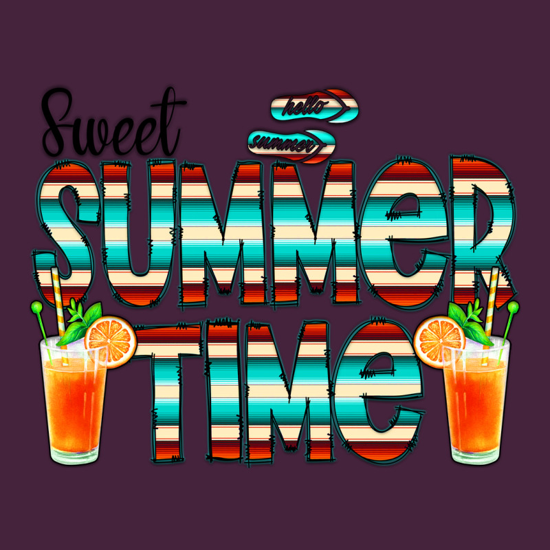 Sweet Summer Time Cocktail Premium Tee by CowCowDesign | Teevron