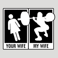 Your Wife My Wife Weightlifting Zipper Hoodie | Teevron