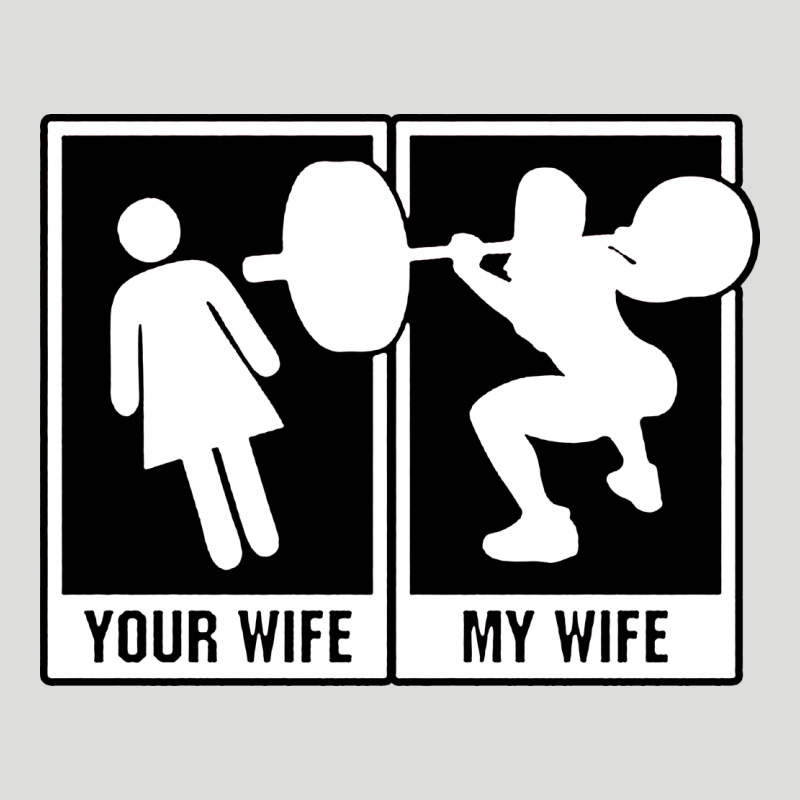 Your Wife My Wife Weightlifting Zipper Hoodie by linhVisuals | Teevron