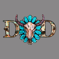 Western Dad With Gemstone And Skull Vintage Tee | Teevron