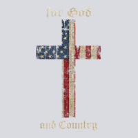 For God And Country Cross American Flag Faith Us Patriotic Tank Top Zipper Hoodie | Teevron