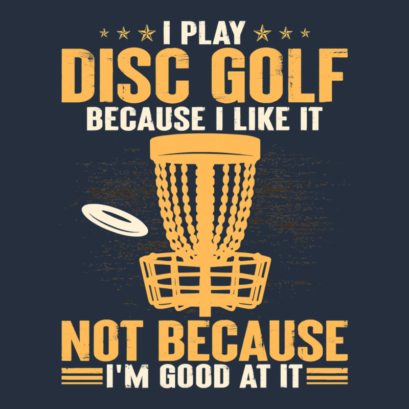 I Play Disc Golf Because I Like It Not Zipper Hoodie by linhVisuals | Teevron