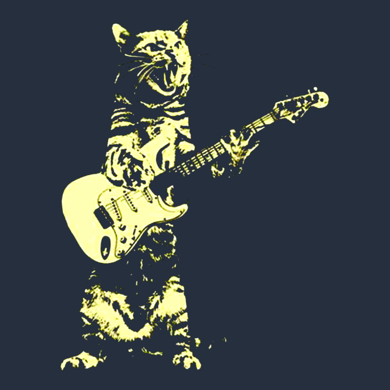Cat Playing Guitar Zipper Hoodie by linhVisuals | Teevron