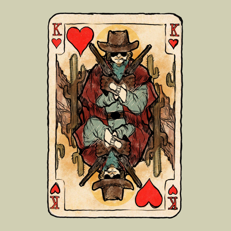 King Of Hearts Cowboy Heavy Core Tee by HowdyJamesFarm | Teevron