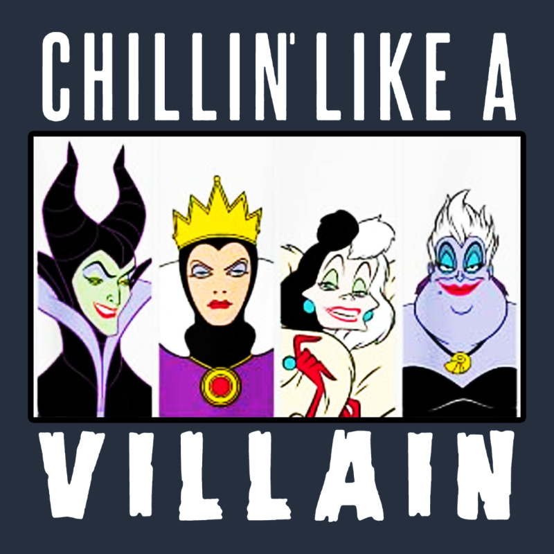 Chillin Like A Villain Zipper Hoodie by linhVisuals | Teevron