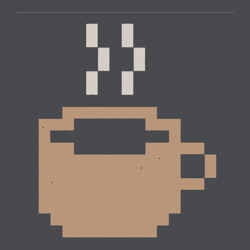Pixel Coffee Zipper Hoodie by linhVisuals | Teevron