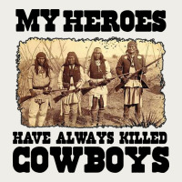 My Heroes Have Always Killed Cowboys Retro Zipper Hoodie | Teevron
