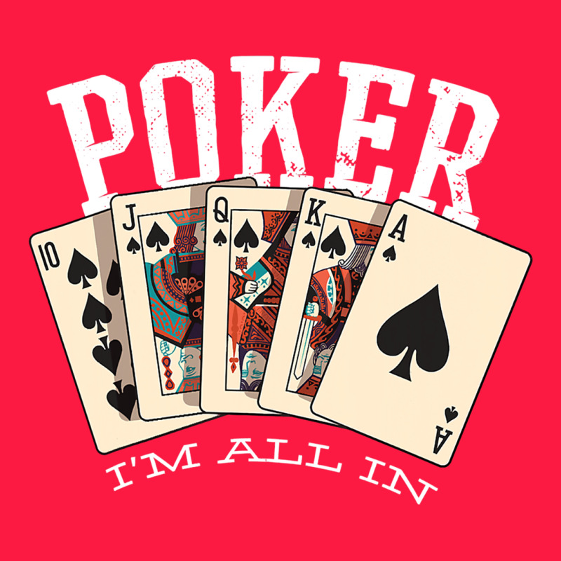 Poker All In Royal Flush Lucky Casino Zipper Hoodie by linhVisuals | Teevron