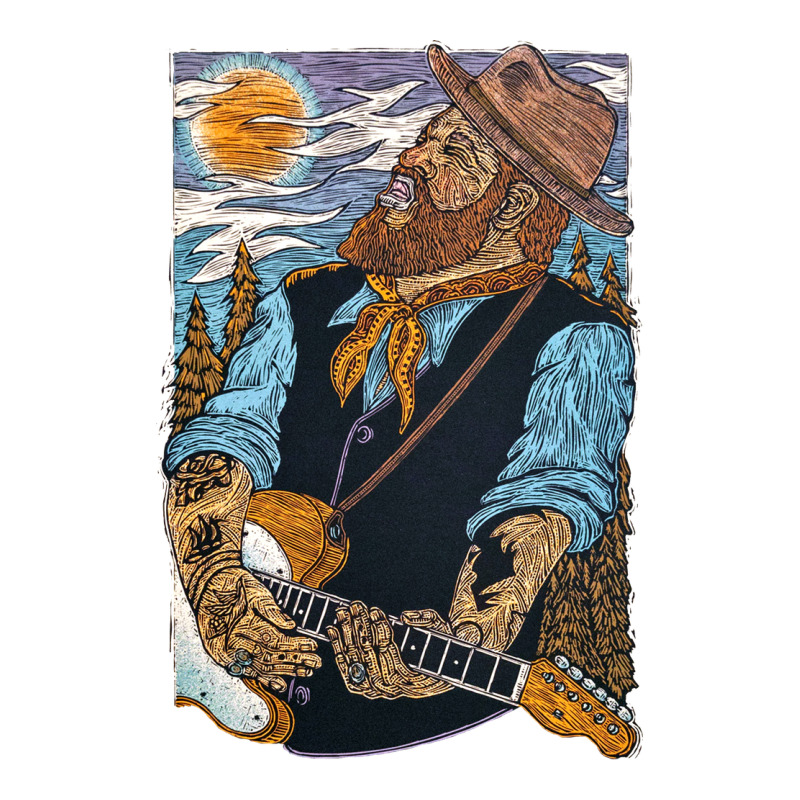 Nathaniel Rateliff Müsïc Zipper Hoodie by linhVisuals | Teevron