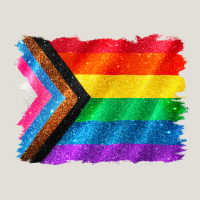 Pride Flag Background Heavy Core Tee | Teevron
