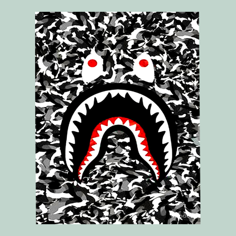 Bape Shark Army Zipper Hoodie by linhVisuals | Teevron