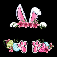 Easter Bunny Name Frame Premium Tee | Teevron