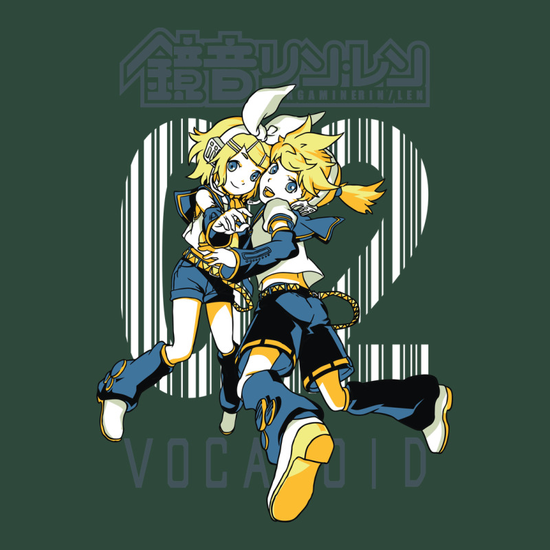 Kagamine Rin Len Zipper Hoodie by linhVisuals | Teevron