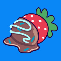 Chocolate Covered Strawberry Zipper Hoodie | Teevron