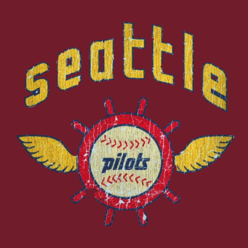 Seattle Pilots Baseball Vintage Zipper Hoodie by linhVisuals | Teevron