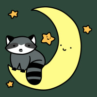Crescent Moon Raccoon Zipper Hoodie | Teevron