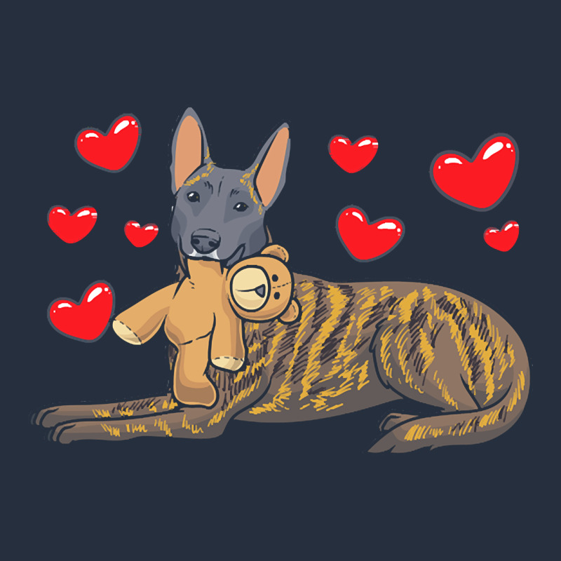 Dutch Shepherd Dog T  Shirt Dutch Shepherd Dog With Stuffed Animal And Zipper Hoodie by linhVisuals | Teevron
