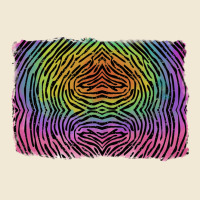 Colorful Zebra Background Premium Tee | Teevron