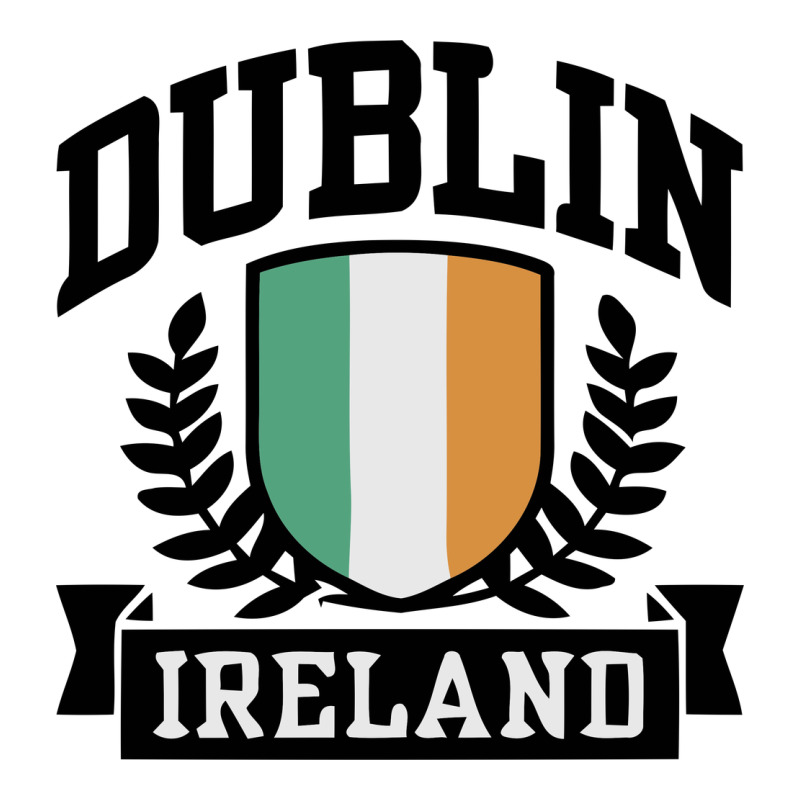 Dublin Ireland Zipper Hoodie by linhVisuals | Teevron