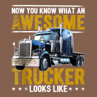 Awesome Trucker Big Rig Semi Trailer Truck Driver Gift Men Tank Top Zipper Hoodie | Teevron