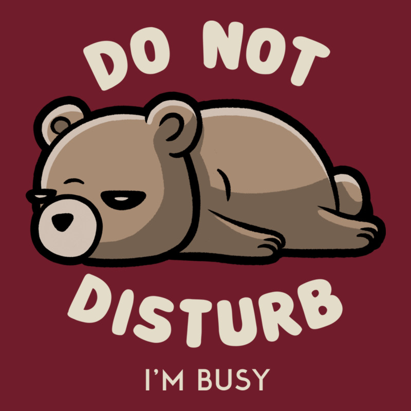 Do Not Disturb I'm Busy Funny Lazy Gift Zipper Hoodie by linhVisuals | Teevron