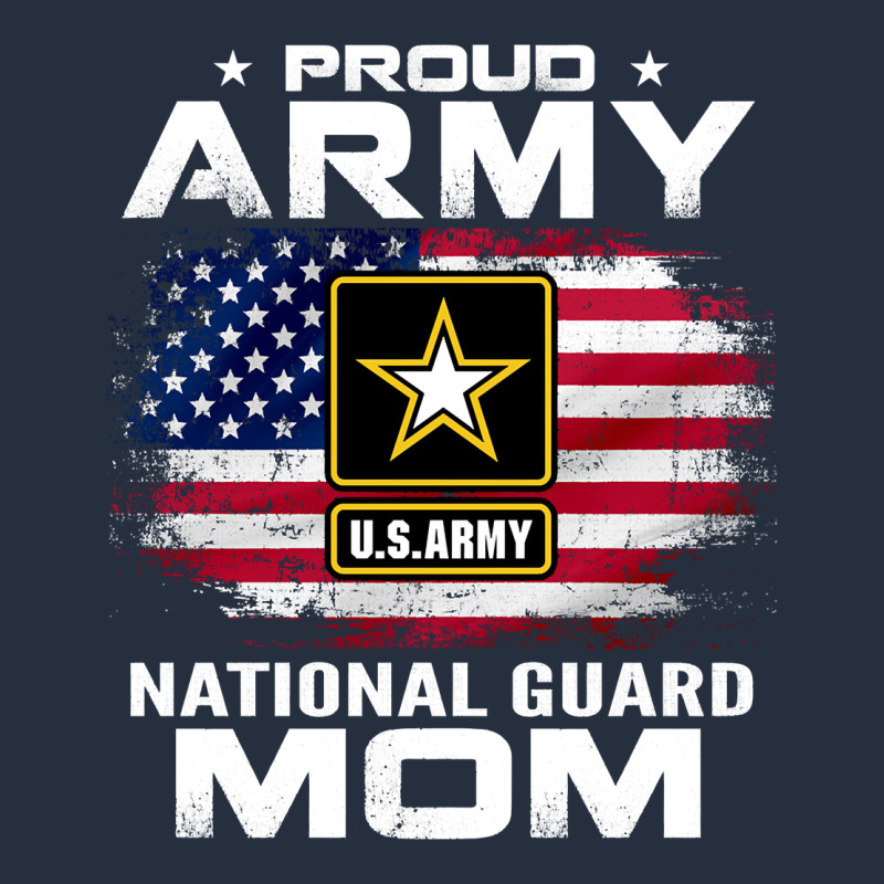 Proud Army National Guard Mom With American Flag Gift Pullover Hoodie Zipper Hoodie by linhVisuals | Teevron
