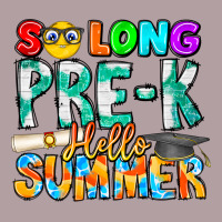 So Long Pre K Hello Summer Vintage Hoodie | Teevron