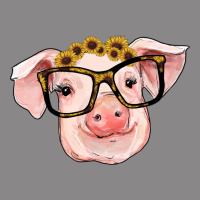 Sunflowers With Pig Vintage Tee | Teevron